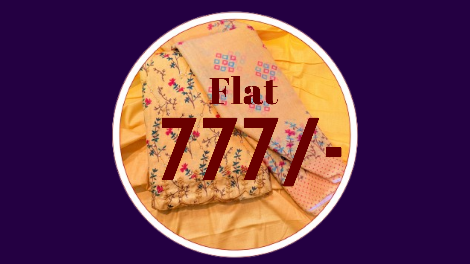 Flat 777 /-